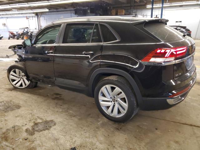 1V26E2CA0LC209266 - 2020 VOLKSWAGEN ATLAS CROS SE Черный фото 2