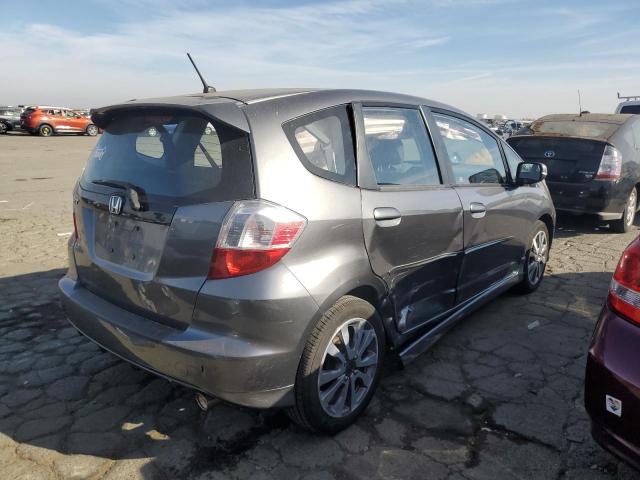 JHMGE8G55DC036608 - 2013 HONDA FIT SPORT GRAY photo 3