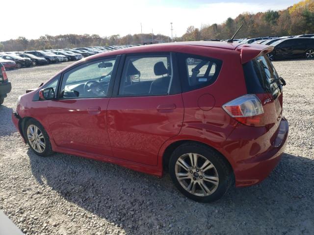 JHMGE884X9S052614 - 2009 HONDA FIT SPORT RED photo 2