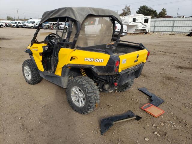 3JBKKCP11BJ002962 - 2011 CAN-AM COMMANDER 1000 XT YELLOW photo 3