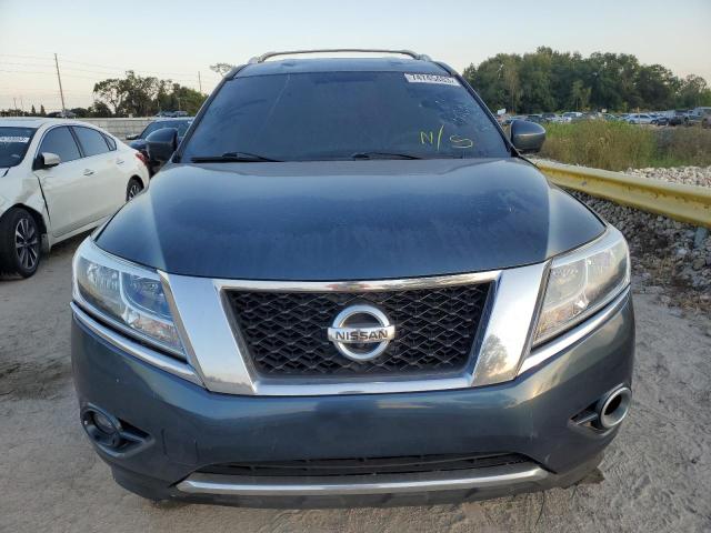 5N1AR2MNXDC683904 - 2013 NISSAN PATHFINDER S BLUE photo 5