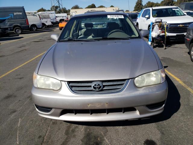 1NXBR12E21Z474776 - 2001 TOYOTA COROLLA CE TAN photo 5