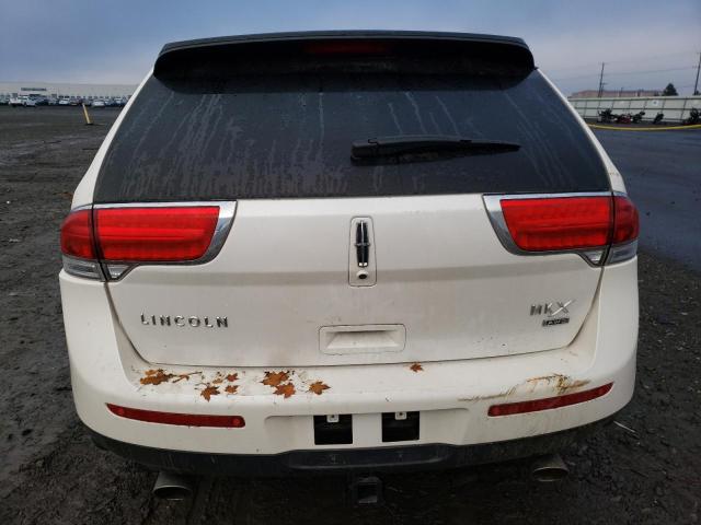 2LMDJ8JK8EBL17236 - 2014 LINCOLN MKX WHITE photo 6