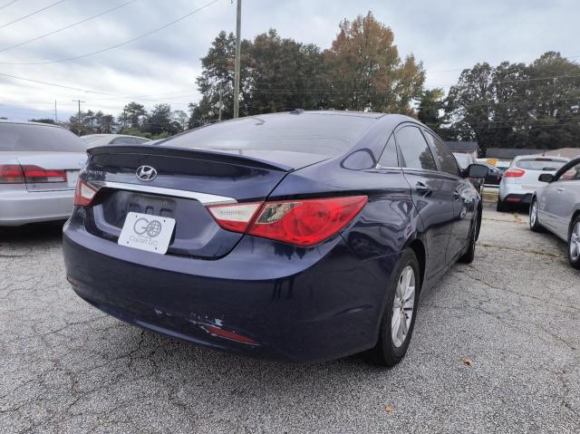 5NPEB4AC1DH535170 - 2013 HYUNDAI SONATA GLS PURPLE photo 4