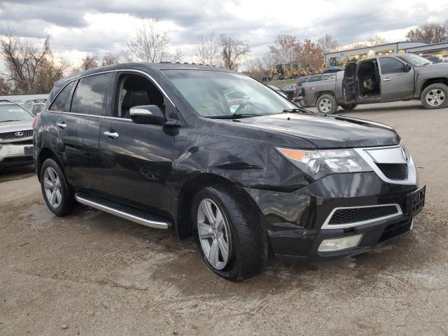 2HNYD2H25BH509986 - 2011 ACURA MDX BLACK photo 4