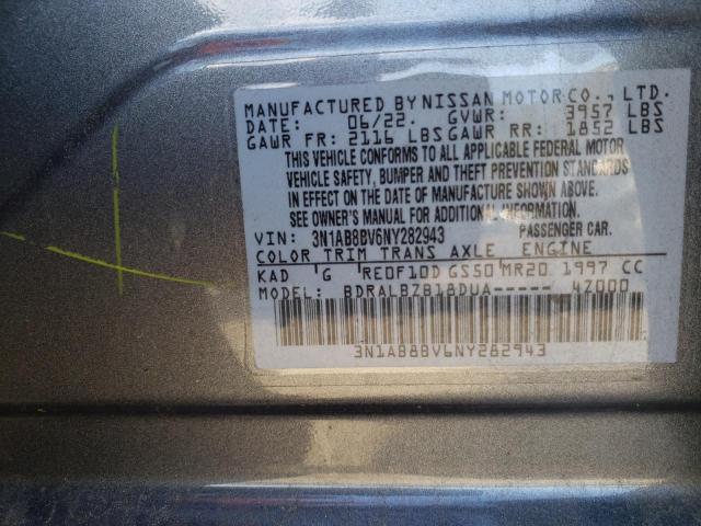 3N1AB8BV6NY282943 - 2022 NISSAN SENTRA S GRAY photo 13