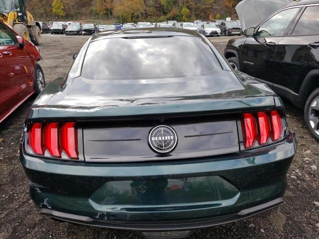 1FA6P8K07L5583102 - 2020 FORD MUSTANG BULLITT GREEN photo 6