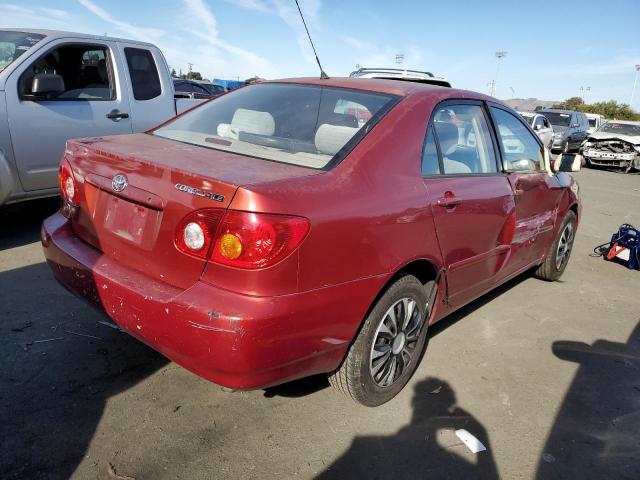 JTDBR32E330042322 - 2003 TOYOTA COROLLA CE BURGUNDY photo 3