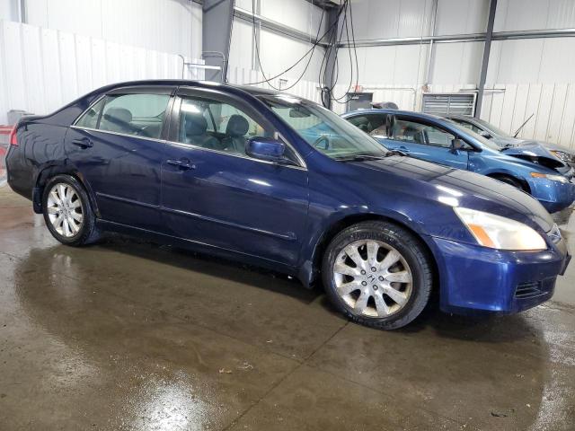 1HGCM66577A021330 - 2007 HONDA ACCORD EX BLUE photo 4