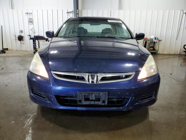 1HGCM66577A021330 - 2007 HONDA ACCORD EX BLUE photo 5