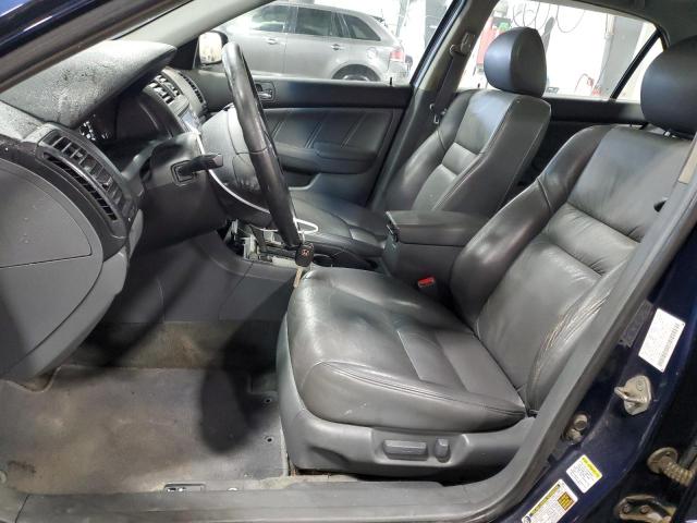 1HGCM66577A021330 - 2007 HONDA ACCORD EX BLUE photo 7