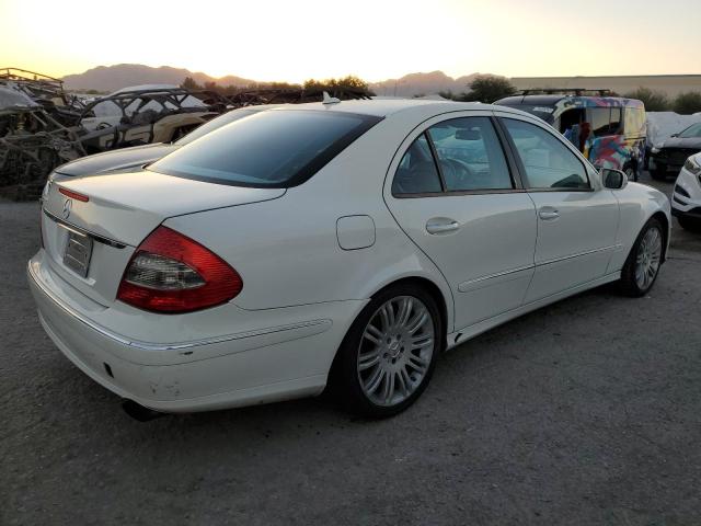 WDBUF56X78B307522 - 2008 MERCEDES-BENZ E 350 WHITE photo 3