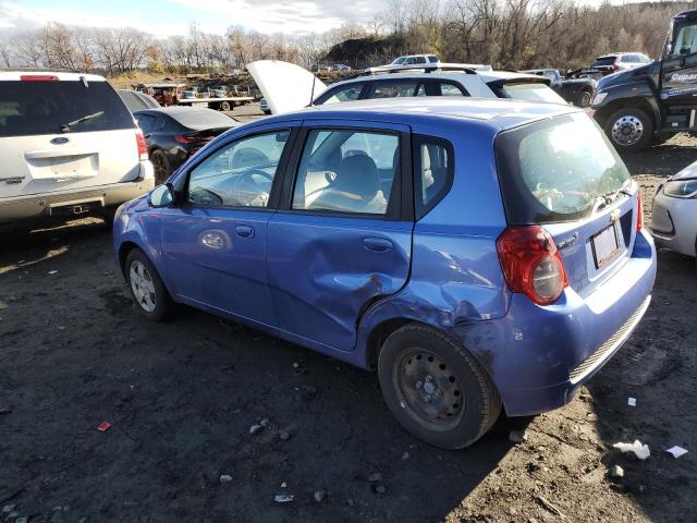 KL1TD66E19B391269 - 2009 CHEVROLET AVEO LS 蓝色 照片 2