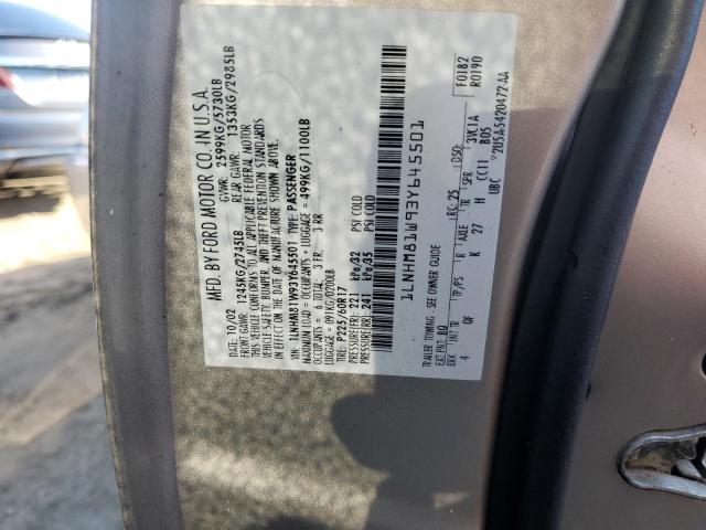 1LNHM81W93Y645501 - 2003 LINCOLN TOWN CAR EXECUTIVE BEIGE photo 13