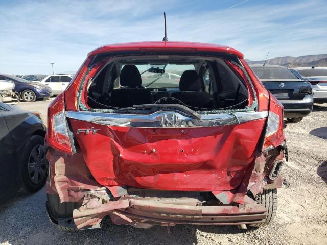 3HGGK5H8XFM761268 - 2015 HONDA FIT EX RED photo 6