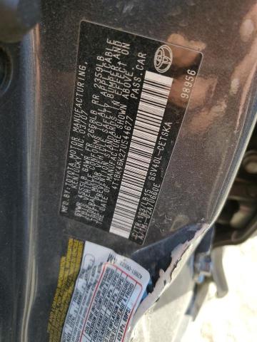 4T1BK46K27U544677 - 2007 TOYOTA CAMRY LE GRAY photo 13