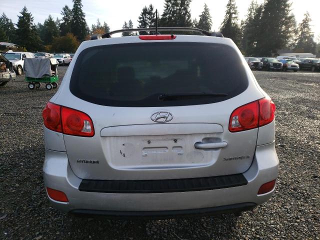 5NMSG13D78H181411 - 2008 HYUNDAI SANTA FE GLS SILVER photo 6