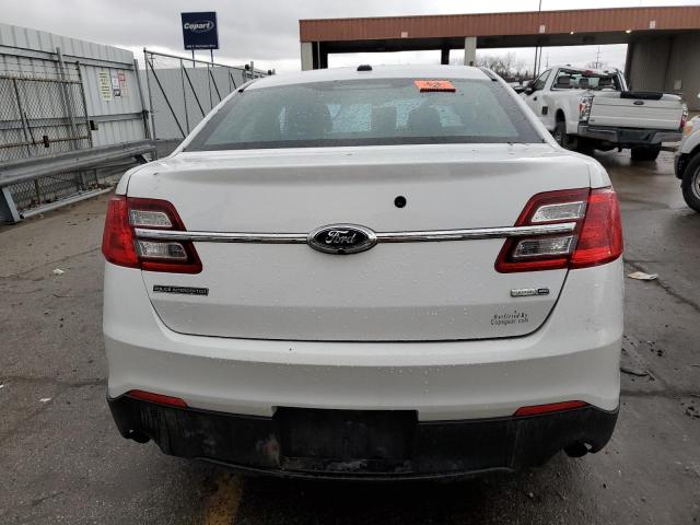 1FAHP2MK0GG110009 - 2016 FORD TAURUS POLICE INTERCEPTOR WHITE photo 6