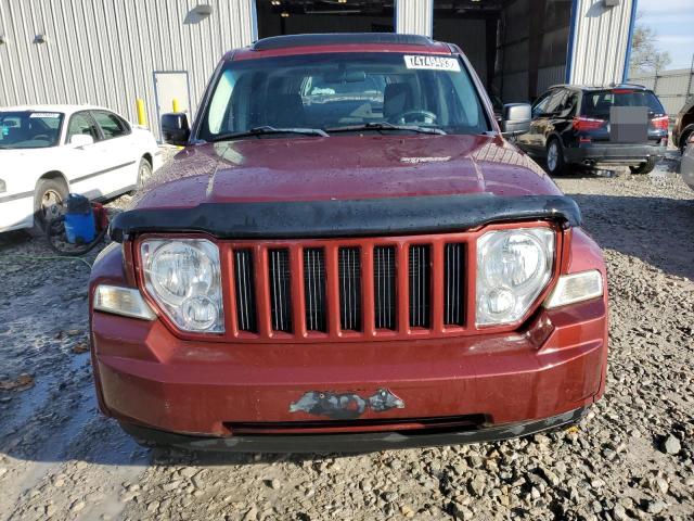 1J8GN28K58W220785 - 2008 JEEP LIBERTY SPORT BURGUNDY photo 5