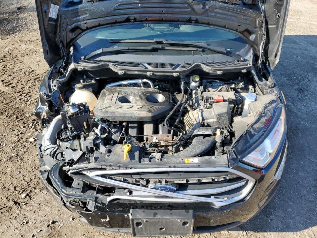 MAJ6S3GL9KC257347 - 2019 FORD ECOSPORT SE BLACK photo 12