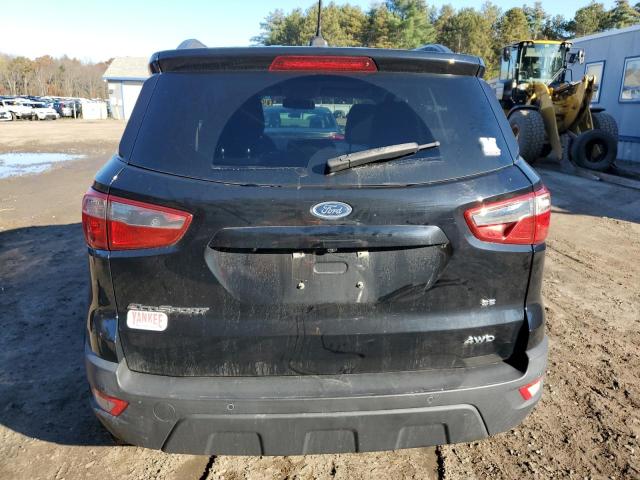 MAJ6S3GL9KC257347 - 2019 FORD ECOSPORT SE BLACK photo 6