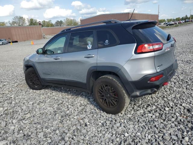 1C4PJMBB8EW109666 - 2014 JEEP CHEROKEE TRAILHAWK SILVER photo 2