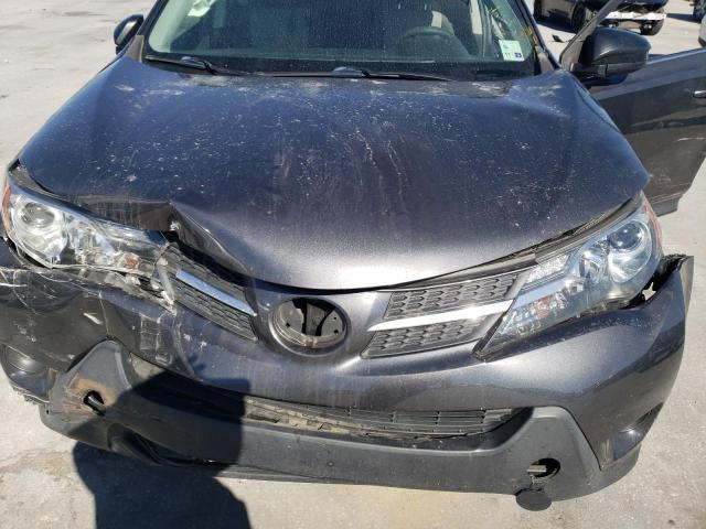 JTMZFREV9FD045034 - 2015 TOYOTA RAV4 LE GRAY photo 12