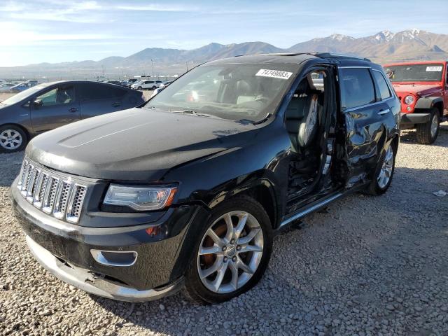1C4RJFJG5EC340768 - 2014 JEEP GRAND CHER SUMMIT შავი ფოტო 1