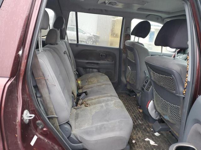 5FNYF18398B034828 - 2008 HONDA PILOT SE MAROON photo 10