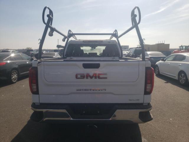 1GTRHBEK4NZ589353 - 2022 GMC SIERRA C1500 SLE WHITE photo 6