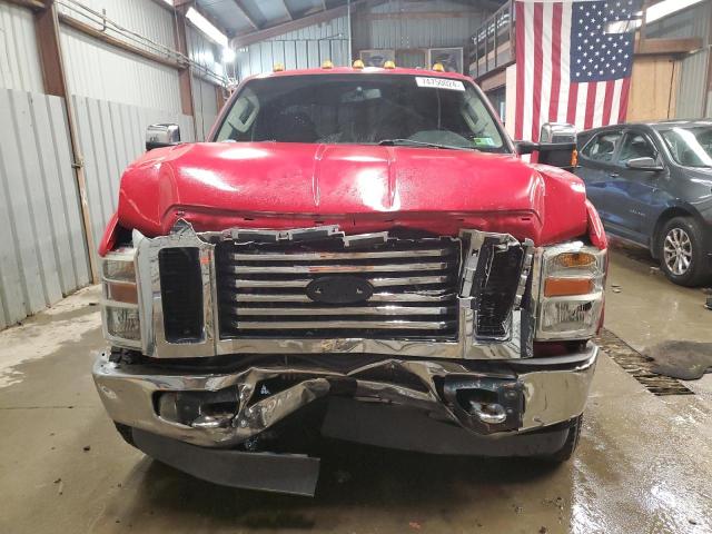 1FTSW21R79EB30678 - 2009 FORD F250 SUPER DUTY RED photo 5