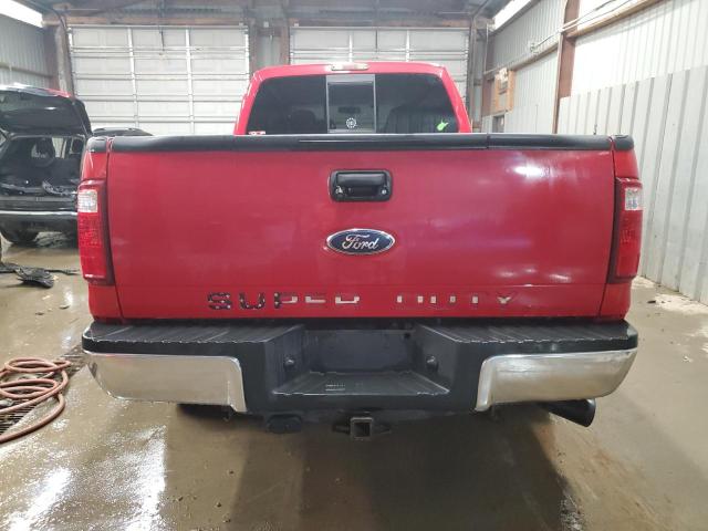 1FTSW21R79EB30678 - 2009 FORD F250 SUPER DUTY RED photo 6