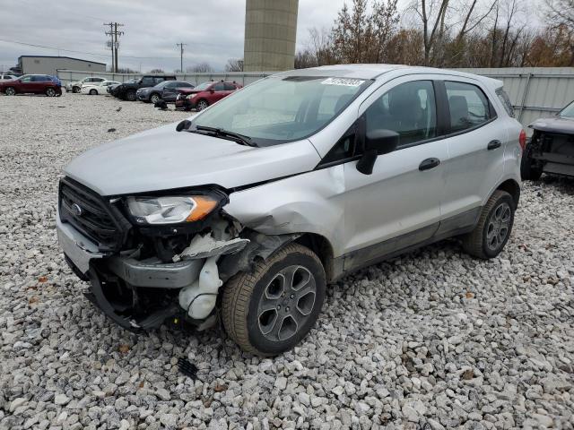 MAJ6P1SL5JC221084 - 2018 FORD ECOSPORT S SILVER photo 1