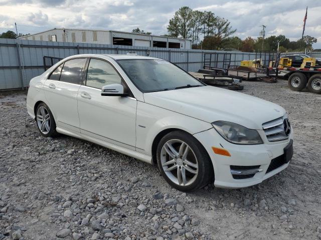 WDDGF4HB7CR212488 - 2012 MERCEDES-BENZ C 250 WHITE photo 4