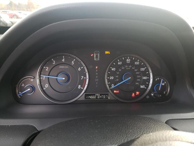 5J6TF3H5XCL003482 - 2012 HONDA CROSSTOUR EXL შავი ფოტო 9