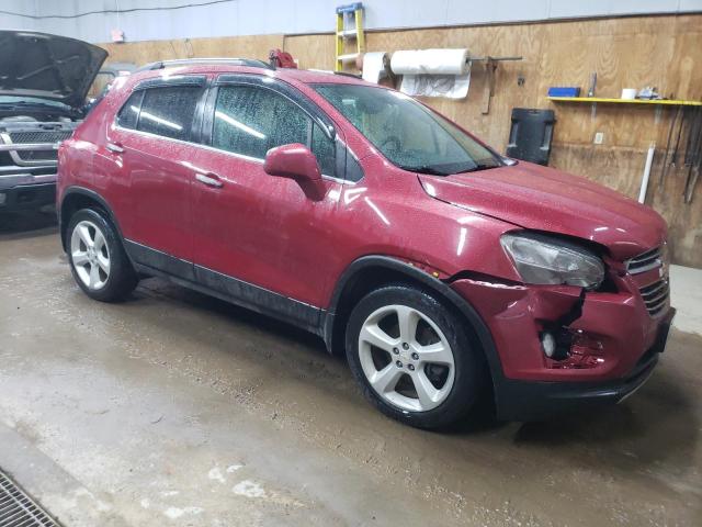 KL7CJTSB8FB108886 - 2015 CHEVROLET TRAX LTZ RED photo 4