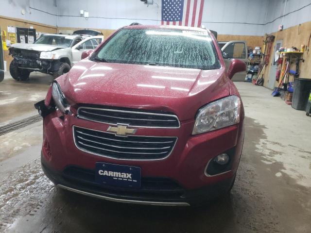 KL7CJTSB8FB108886 - 2015 CHEVROLET TRAX LTZ RED photo 5