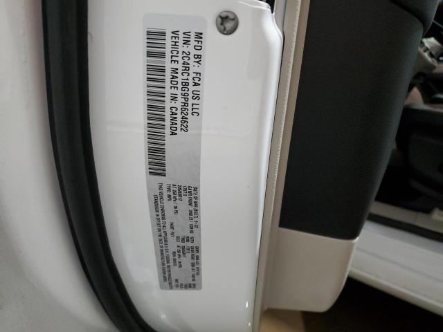 2C4RC1BG9PR624622 - 2023 CHRYSLER PACIFICA TOURING L WHITE photo 13