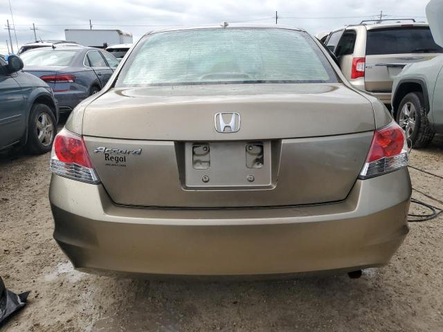 1HGCP26808A139327 - 2008 HONDA ACCORD EXL TAN photo 6