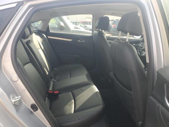 JHMFC1F75JX014964 - 2018 HONDA CIVIC EXL ვერცხლისფერი ფოტო 10