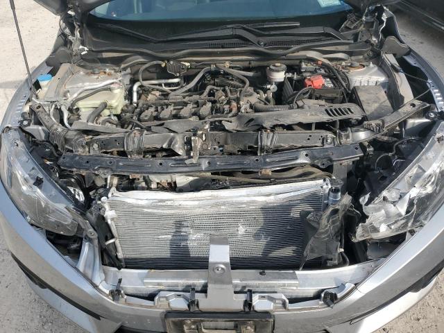 JHMFC1F75JX014964 - 2018 HONDA CIVIC EXL ვერცხლისფერი ფოტო 11