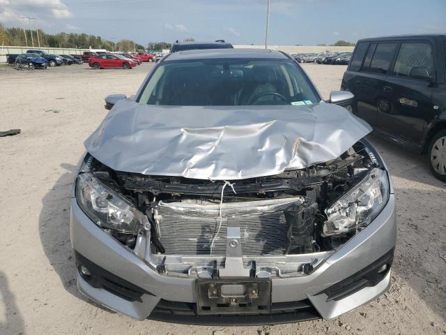 JHMFC1F75JX014964 - 2018 HONDA CIVIC EXL ვერცხლისფერი ფოტო 5