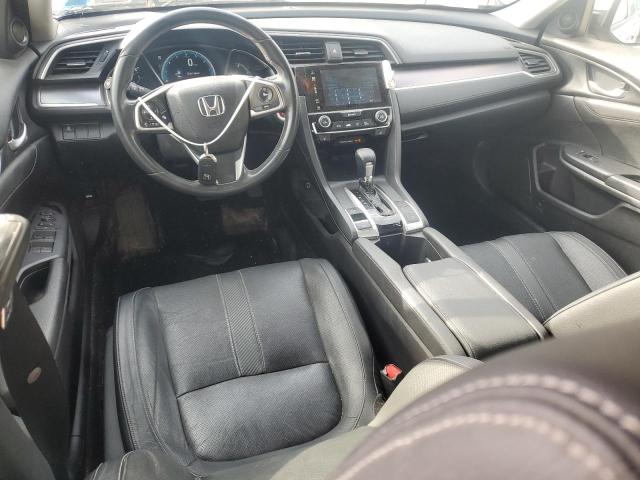 JHMFC1F75JX014964 - 2018 HONDA CIVIC EXL ვერცხლისფერი ფოტო 8