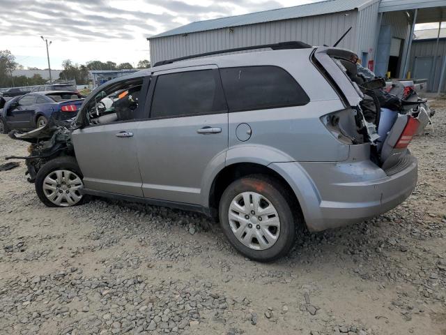 3C4PDCABXKT868033 - 2019 DODGE JOURNEY SE SILVER photo 2