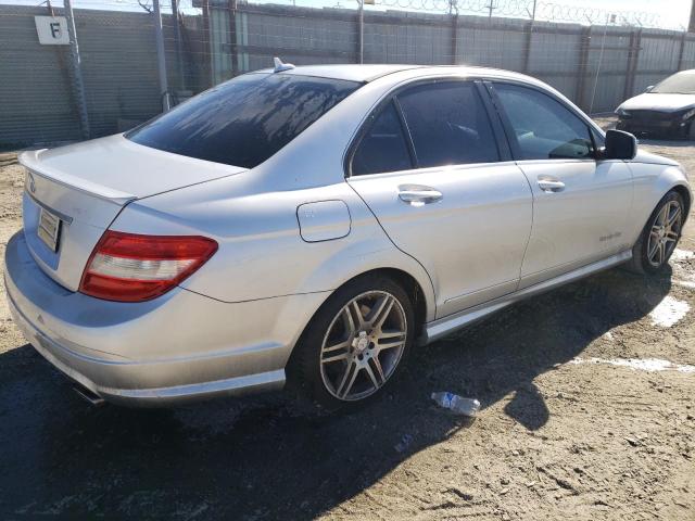 WDDGF56X08F170730 - 2008 MERCEDES-BENZ C 350 SILVER photo 3