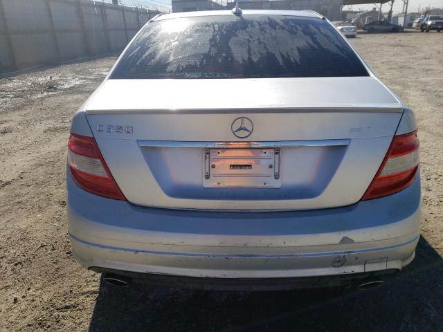 WDDGF56X08F170730 - 2008 MERCEDES-BENZ C 350 SILVER photo 6