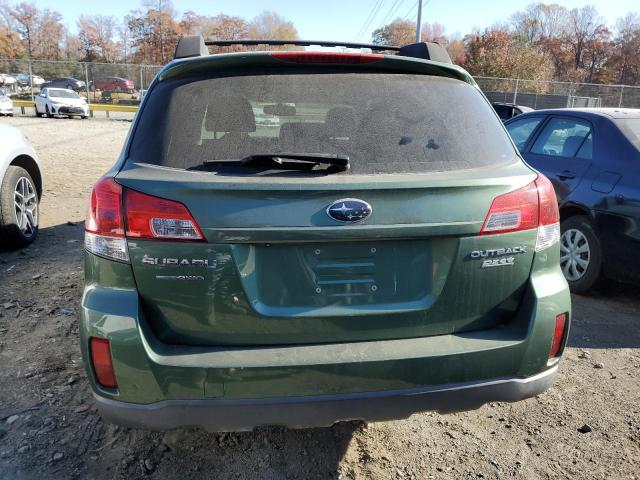 4S4BRBGC6B3328854 - 2011 SUBARU OUTBACK 2.5I PREMIUM GREEN photo 6