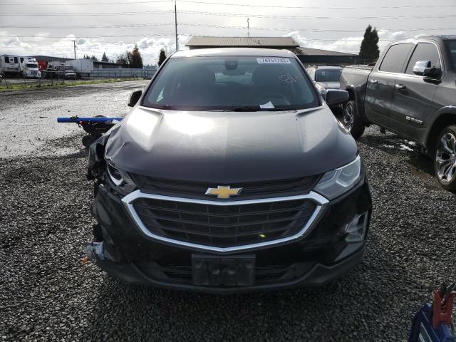 3GNAXUEV3LL113130 - 2020 CHEVROLET EQUINOX LT BLACK photo 5