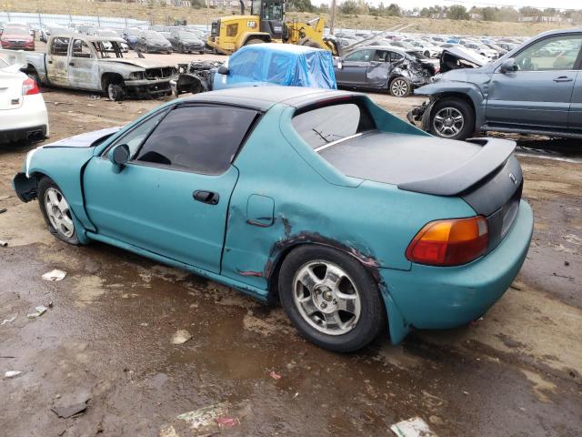 JHMEH6165SS001140 - 1995 HONDA CIVIC DEL SOL SI GREEN photo 2