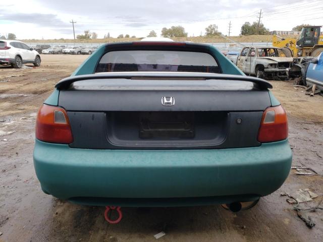 JHMEH6165SS001140 - 1995 HONDA CIVIC DEL SOL SI GREEN photo 6